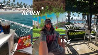 Kemer’de Tatil Başladı 🌴☀️ | Otel Vlogu Part 1