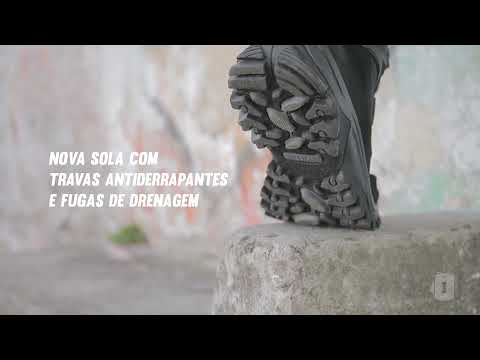 BOTA INVICTUS AMPHIBIAM DRY 8" 2.0 - PRETA
