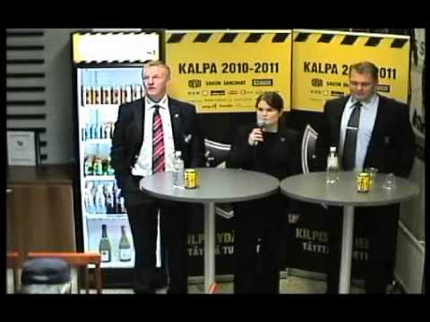 30.9.2010 KalPa-HIFK lehdistötilaisuus