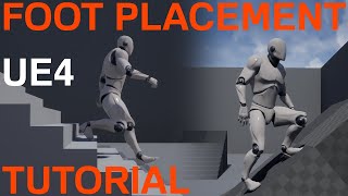 TUTORIAL IK de colocación de pies usando Leg IK en Unreal Engine 4