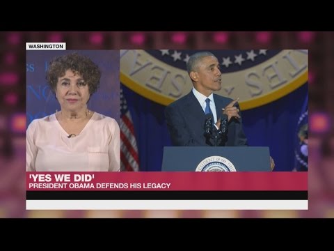 'Yes we did': Obama defends his legacy