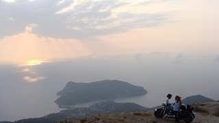 preview picture of video 'HARLEY DAVIDSON SUNSET RIDE TO MYRTOS BEACH 2 HD'