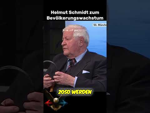 💥#helmutschmidt Bevölkerungsexplosion: Unglaublicher Fortschritt im 20. Jahrhundert #shorts
