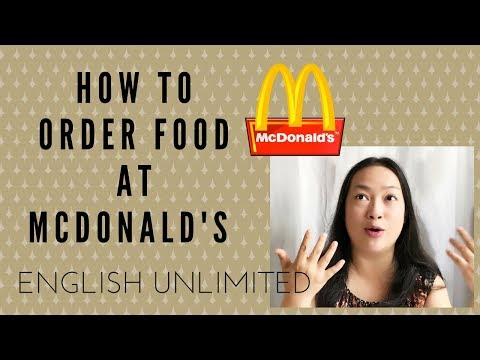 实用英语在麦当劳点餐-order food at mcdonald's|基础英语|开心生活学英语