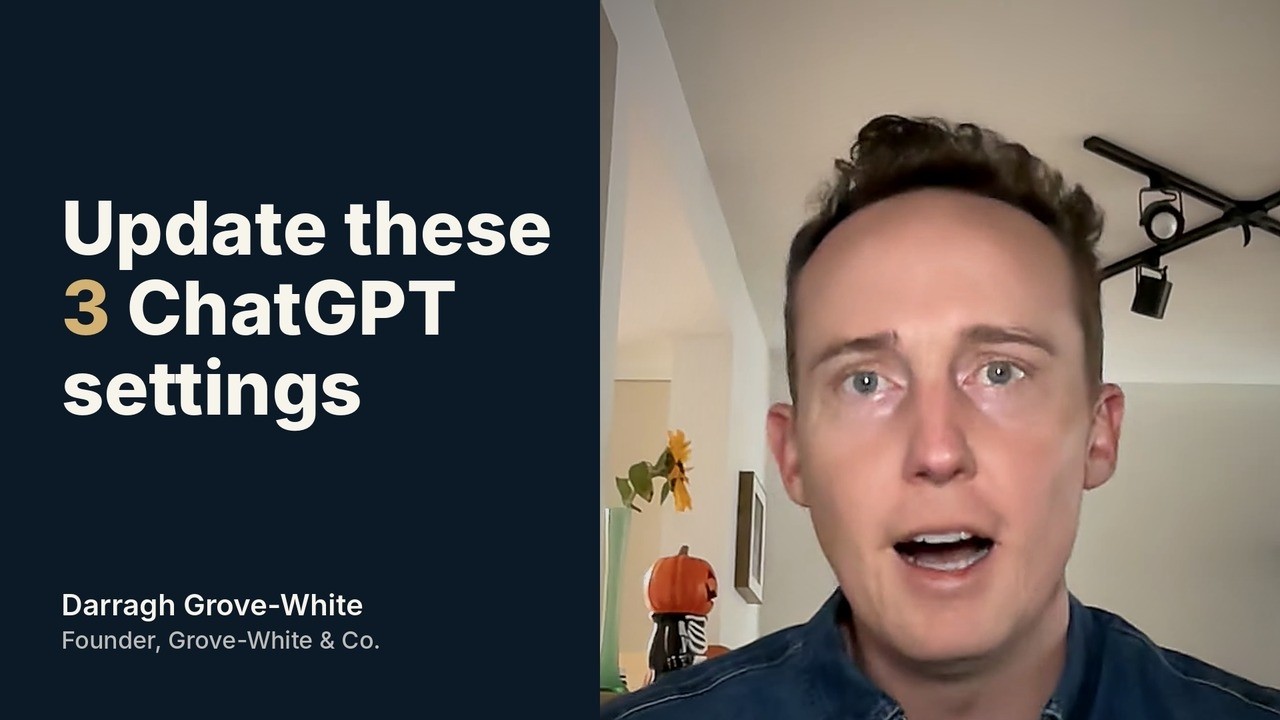 Updating your ChatGPT settings October 2026