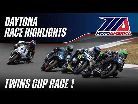 Twins Cup Race 1 at Daytona 2026 - HIGHLIGHTS | MotoAmerica