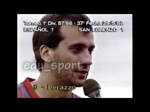 Deportivo Español 1 - San Lorenzo 1 (Torneo 1987/88)