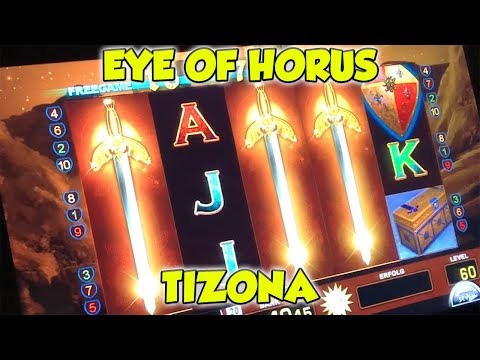 Eye of Horus, Tizona  FREISPIELE - Merkur Magie, Novoline Online Spielothek HD