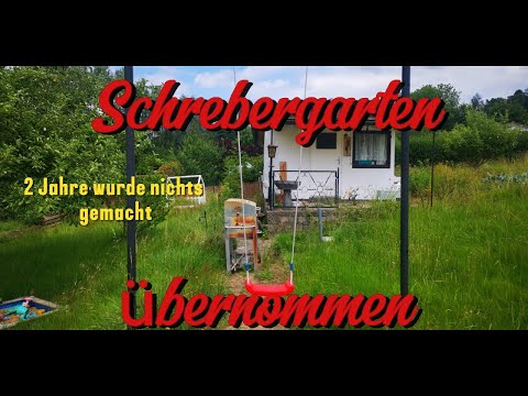 Schrebergarten im schlechter Zustand übernommen und 4 Wochen später sieht er schon  so aus