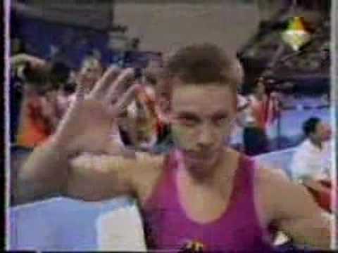 Warm-up before PB Final 1992 Olympics