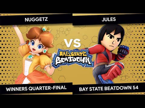 Bay State Beatdown 54 - Nuggetz (Daisy) vs Jules (Mii Brawler) - Winners Quarter-Finals