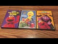 My Best Of Elmo 25th Birthday And Elmo Says Boo DVDs