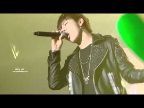 [HD Fancam] 130224 B.A.P Live On Earth Concert - Never give up (Daehyun focus)