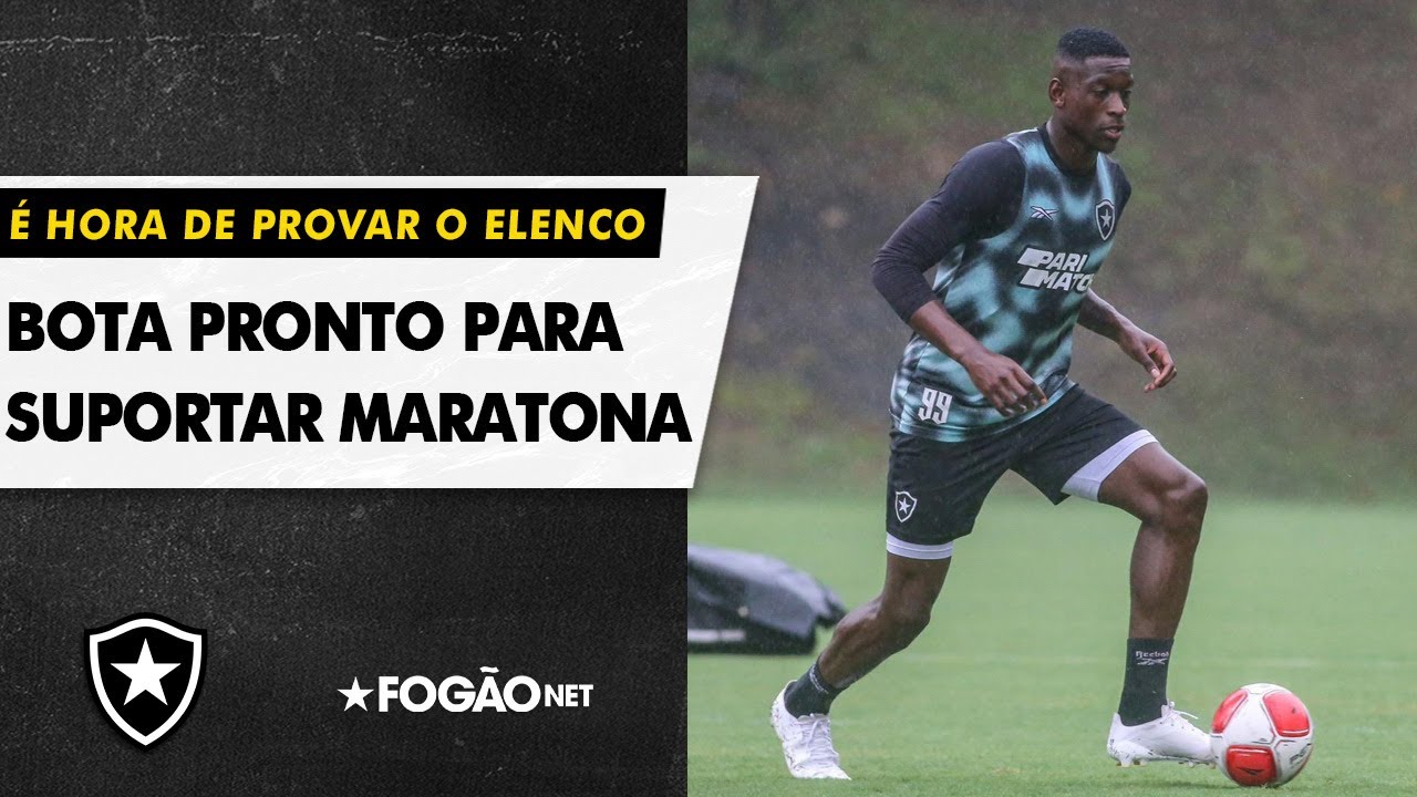 VÍDEO | Botafogo tem elenco para encarar maratona de jogos que vem pela frente