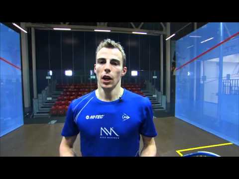 Nick Matthew Squash Coaching Tips Part 7 - The Volley