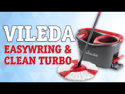 Набор Vileda 163422 Turbo 2в1 Microfibre - швабра и ведро - фото 2 - id-p1604510207