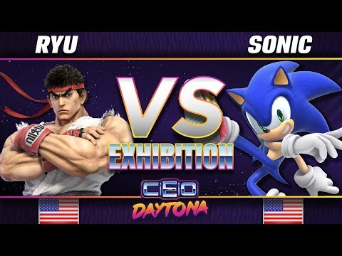 Ryu vs. Sonic - SSBU Demo - CEO 2018