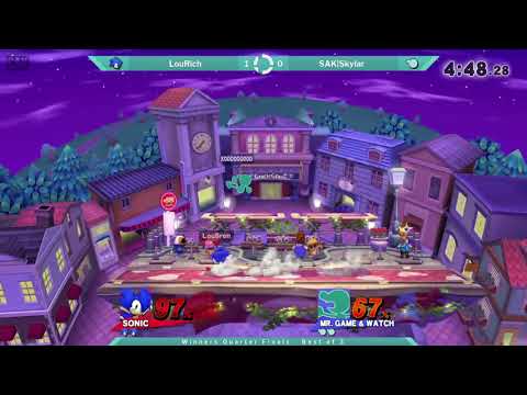SOS 49 Winners Quarters - LouRich (Sonic) vs SAK|Skylar (Mr. Game & Watch)