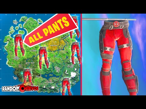 SALUTE DEADPOOL'S PANTS (All Locations UNLOCKING X-Force Deadpool)