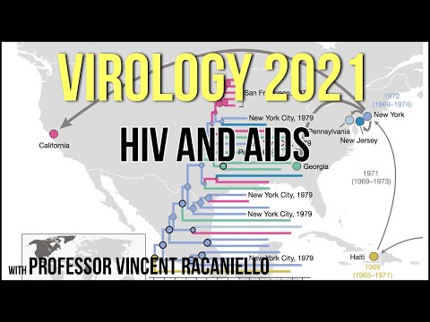 Virology Lectures 2021 #23 - HIV and AIDS