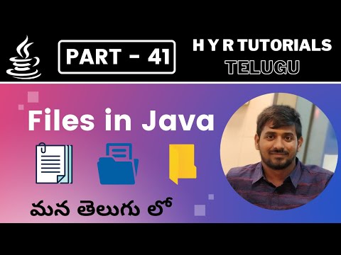 P41 - Files in Java | Core Java | Java Programming |
