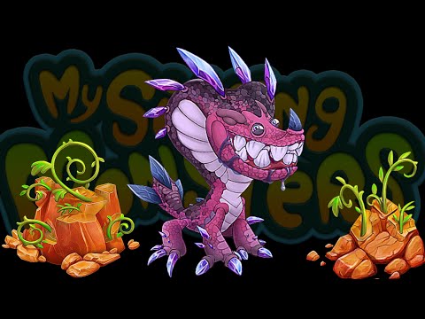 Rare Incisaur on Amber Island (Sound and Animation) My Singing Monster game
