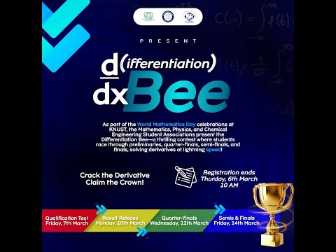 The Ultimate Differentiation Showdown! ⚡ | KNUST’s First-Ever Differentiation Bee!