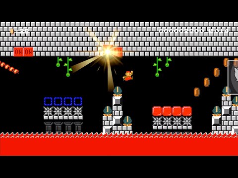 "Fire Castle" & "Chaos Castle" Speedrun Courses! / Super Mario Maker 2 Gameplay!