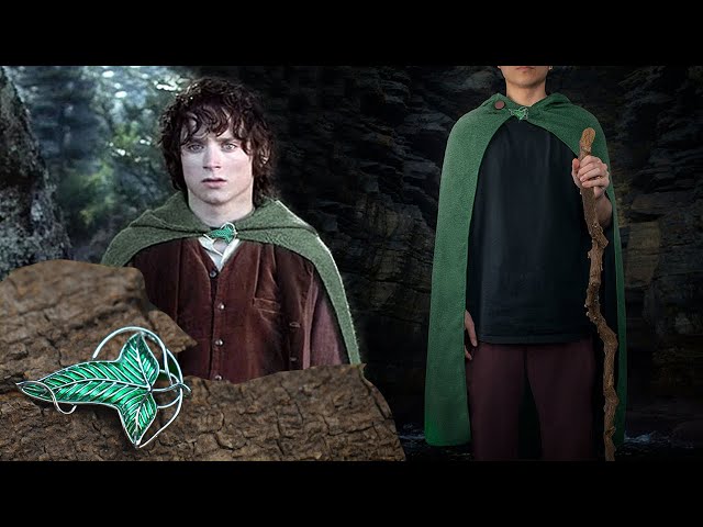 Hobbit kappe med broche video