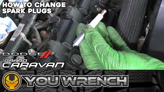 How to Change Spark Plugs - Dodge Grand Caravan (3.6 V6 2011-2021) - YOU WRENCH