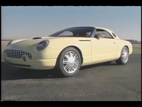 Thumbnail for 1999 Ford Thunderbird Concept Car Running & Driving by Ford MA concept car, Concept car, Ford Thunderbird, Car