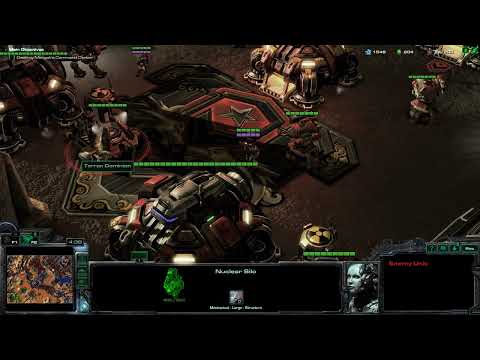 StarCraft Mass Recall 8.0.1 Terran Campaign 5a - Emperor's Fall (Ground Zero)