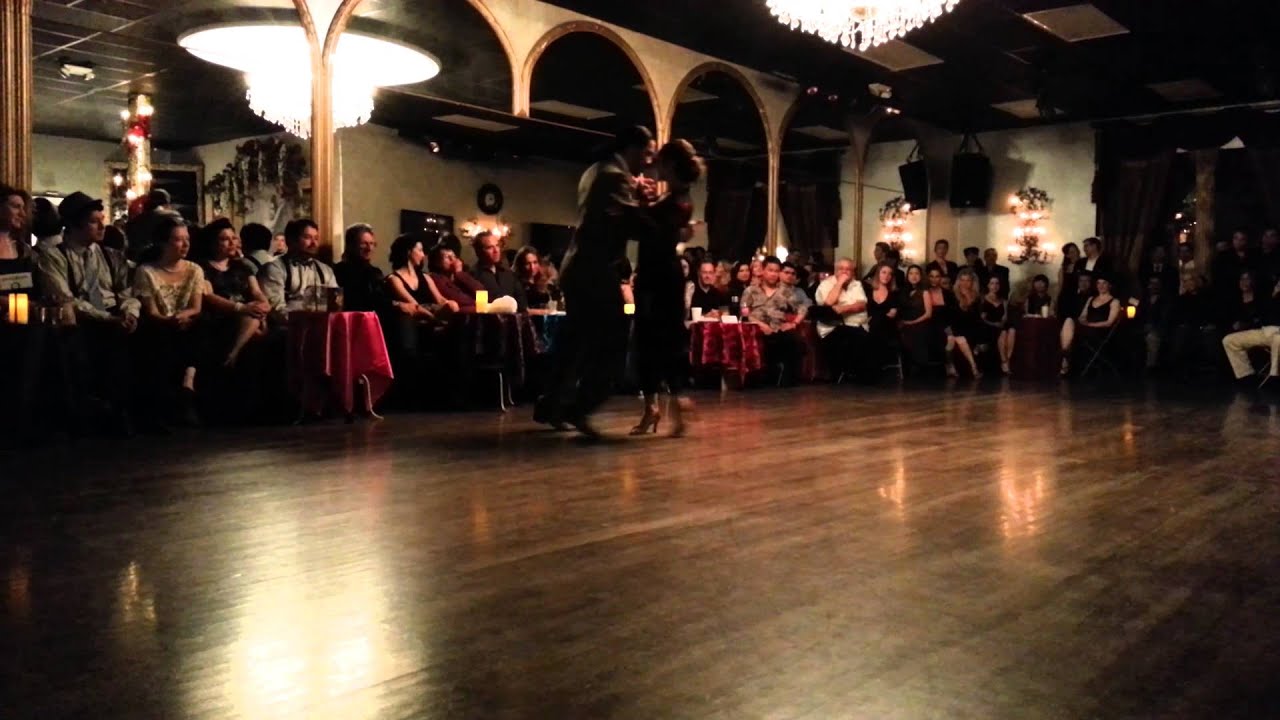 Leonardo Barrionuevo and Miriam Larici at the Grand Opening of Milonga Luna - "El Puntazo"