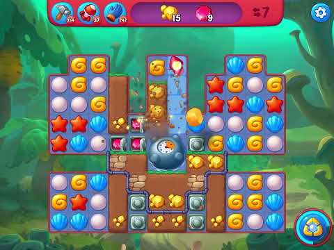 Fishdom Hard level 5716 no boosters フィッシュダム ハード [Friend's]