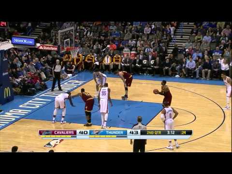 Kyrie Irving vs Oklahoma City Thunder 2014.02.26