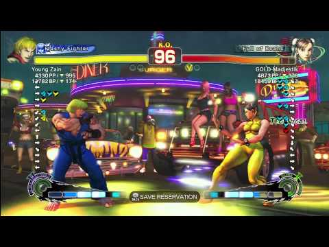 Young Zain [ken] vs GOLD Madjestik [Chun Li] SSF4 Arcade Edition