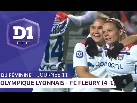J11 : Olympique Lyonnais - FC Fleury 91 (4-1) / D1 Féminine