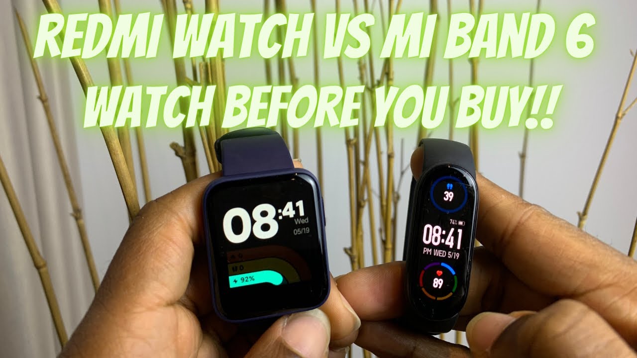 Mi band 6 vs Redmi Watch: WATCH BEFORE YOU BUY