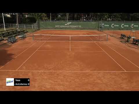ITF juniors J5 Hanko BS18 Final : Iiro Vasa - Oskar Antinheimo