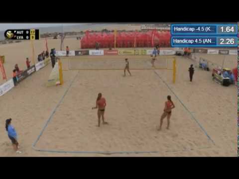 Tina Graudina/Anastasija Kravcenoka vs. K.Schützenhöfer/L.Plesiutschnig - beach volleyball