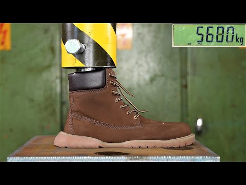 YouTubers Strength Test Numerous Shoes To See How Much Pressure They Can Really Take