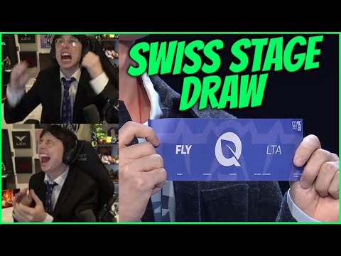 WE TAKE THOSE | CAEDREL REACTS TO SWISS STAGE DRAW AT WORLDS 2025 + PREDICTIONS