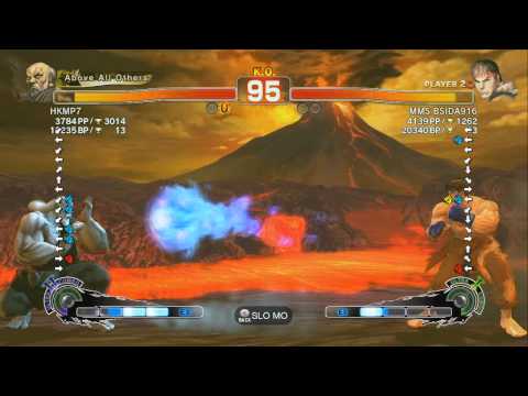 Tactix555 (Gouken) VS MMS BSIDA916 (Evil Ryu) Super Street Fighter IV Arcade Edition 2012 720p HD