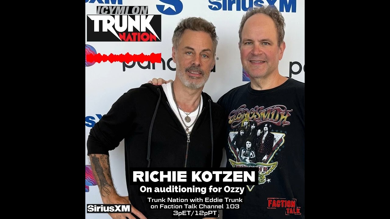 Richie Kotzen on Auditioning for Ozzy - YouTube