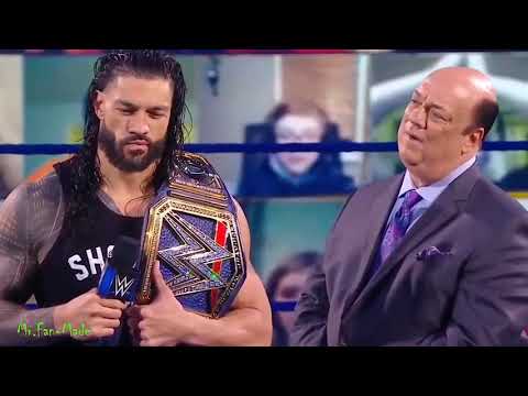 WWE Smackdown 26 February 2021- Brock Lesnar attack on Roman Reigns.