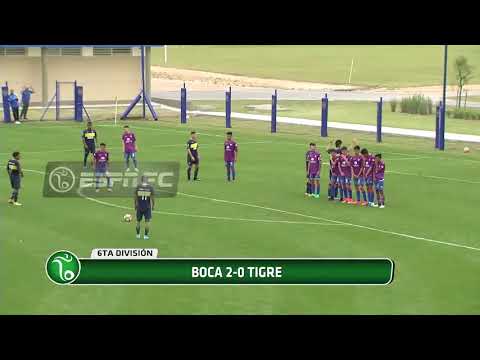 BOCA 2 0 TIGRE EN 6TA DIVISIÓN ESPN VIDEO