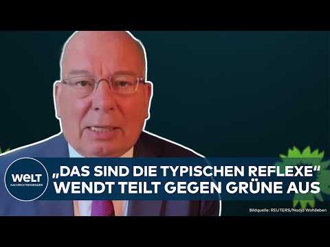 DEUTSCHLAND: "Das sind die typischen Reflexe" Rainer Wendt teilt gegen Grüne aus!