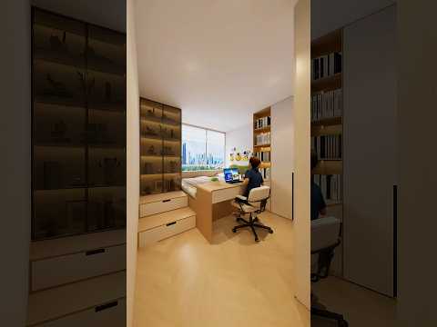 Small Bedroom Creative Decoration Ideas #shorts #bedroomdesign #bedroom