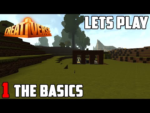 Lets Play Creativerse - Part 1 - The Basics