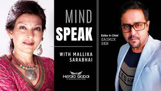 Smt. Mallika Sarabhai in conversation with Mr. Saimik Sen | Mindspeak | Herald Global